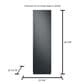 Dacor 24" Modernist Refrigerator Column with Right Hinge - Panel Sold Separately, , large