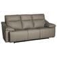 Superb Leather Leather Power Reclining Sofa in Oslo Dust, , large