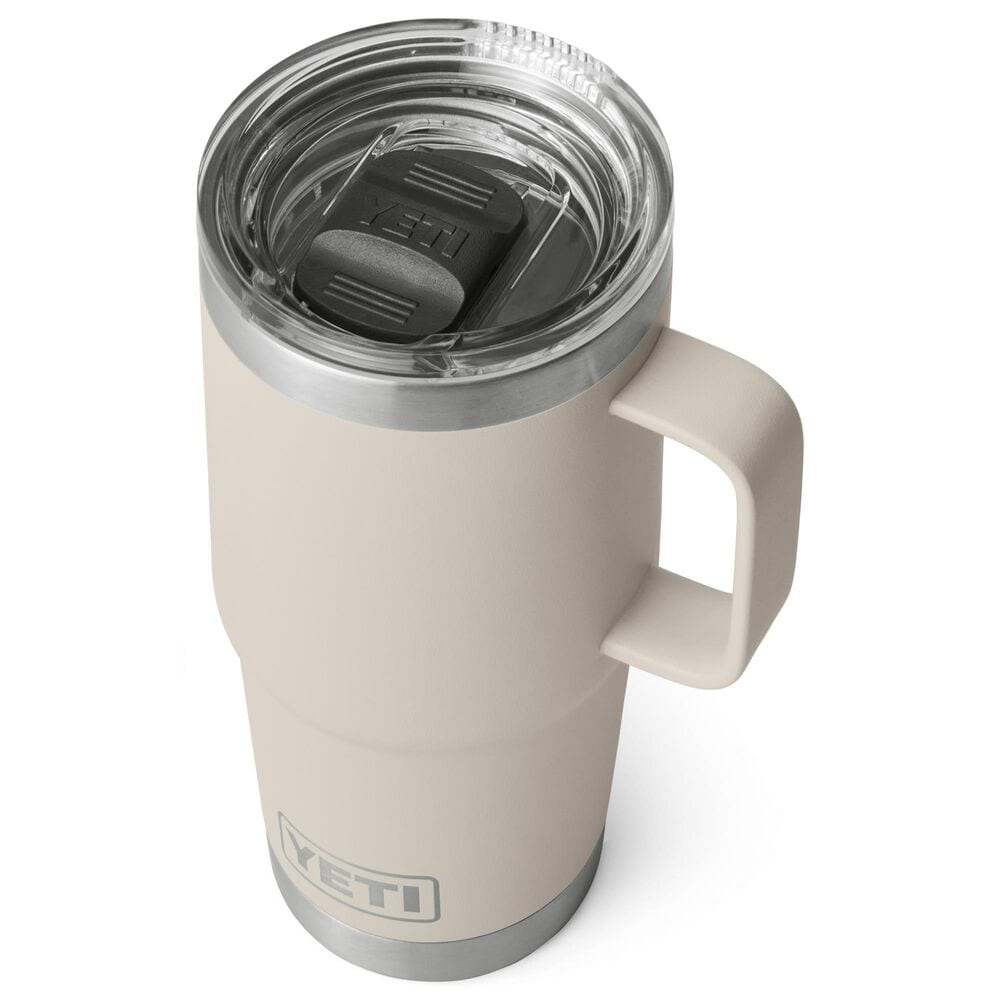 YETI Rambler 20 Oz Travel Mug with StrongHold Lid in Cape Taupe, , large