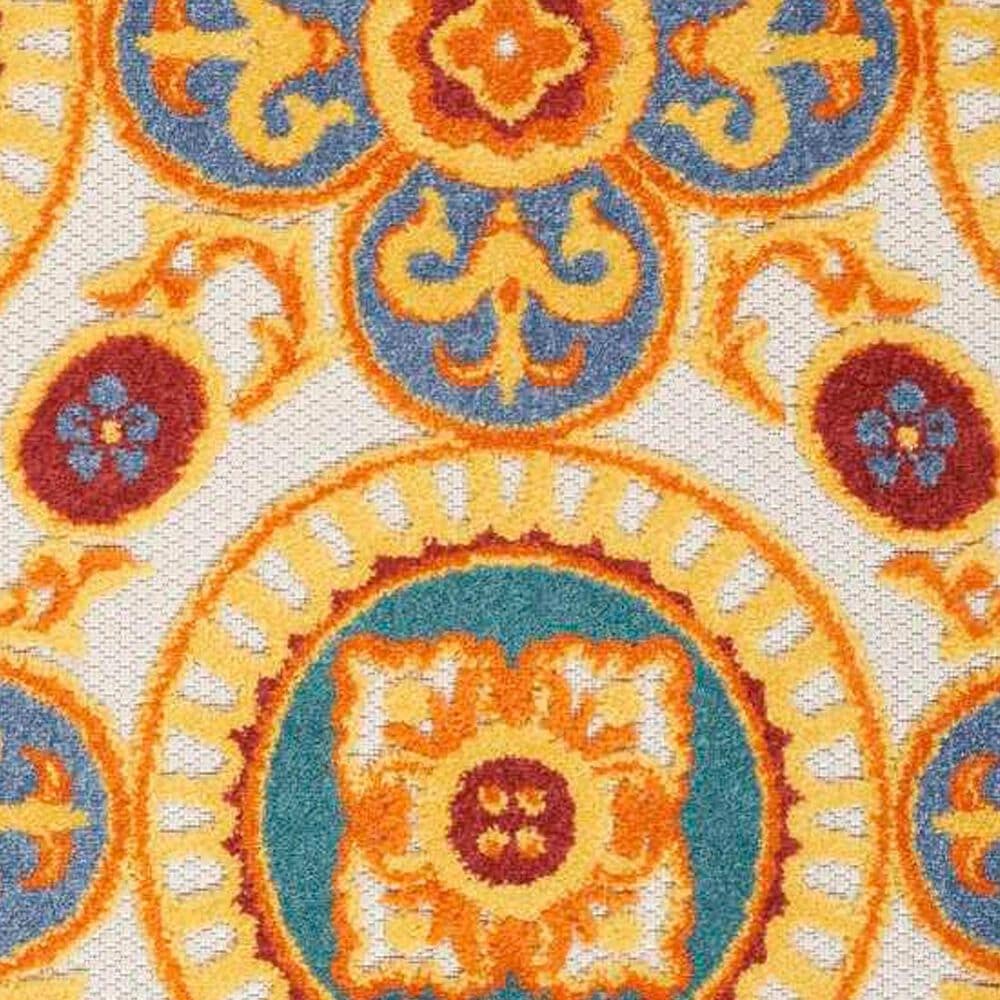 Nourison Aloha Oriental 7&#39;10&quot; x 10&#39;6&quot; Multicolor Indoor/Outdoor Area Rug, , large