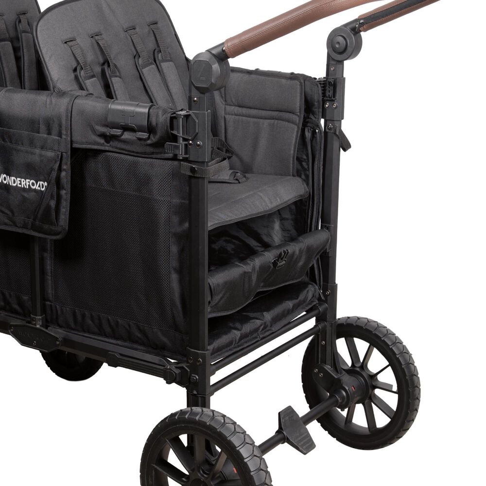 Wonderfold Luxe Pro 6-Seater Stroller Wagon in Jet Black, , large