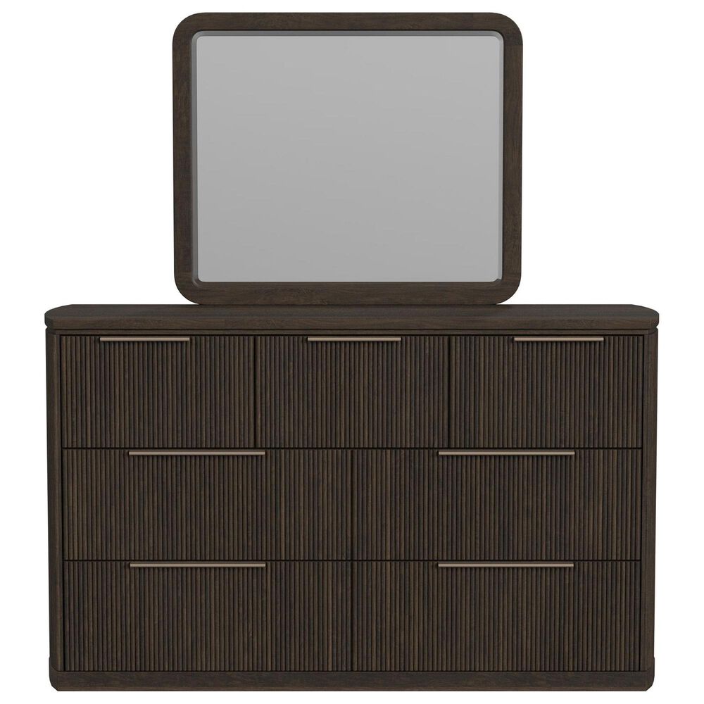 Mayberry Hill Sylvie 4 Piece King Panel Bedroom Set in Dark Brown, , large