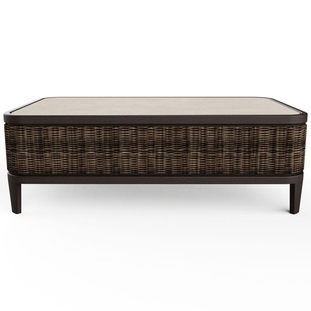 Sunvilla Cleo Rectangular Coffee Table in Bourbon, , large