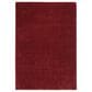 Safavieh August Shag 6" x 9" Burgundy Area Rug, , large
