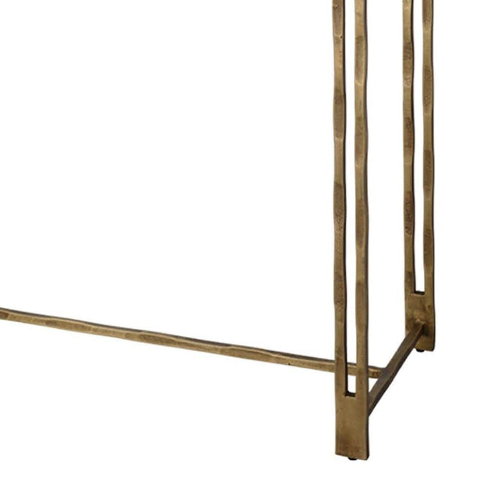 Jamie Young Garrison Console Table in Antique Brass, , large