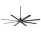 Minka-Aire Xtreme H2O 65" Indoor/Outdoor Ceiling Fan in Smoked Iron, , large