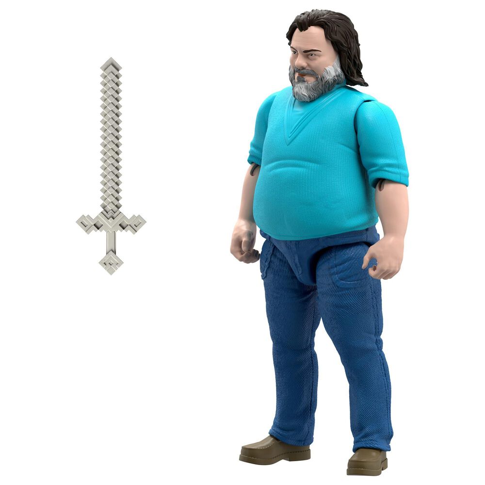 Minecraft A Minecraft Movie - 12&quot; Steve Action Figure in Multicolor, , large