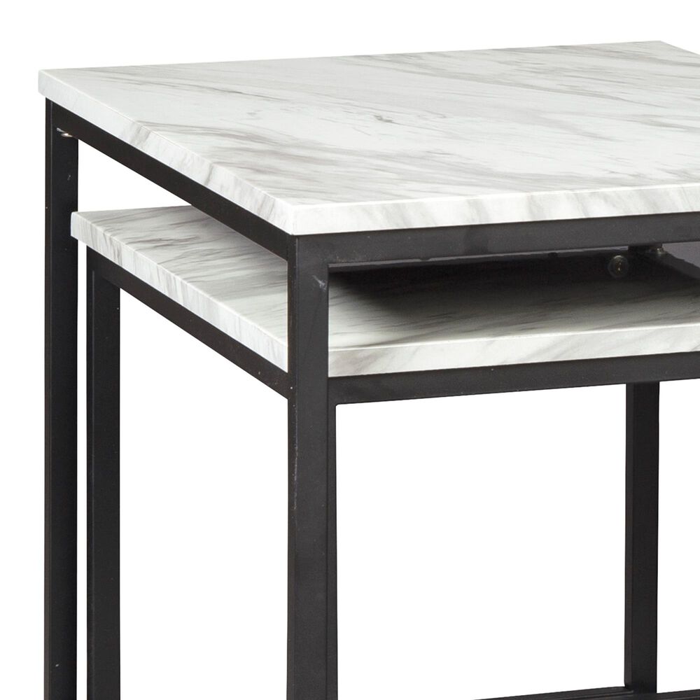 Ashley Donnesta 3-Piece Nesting Table Set in Gray and Black, , large