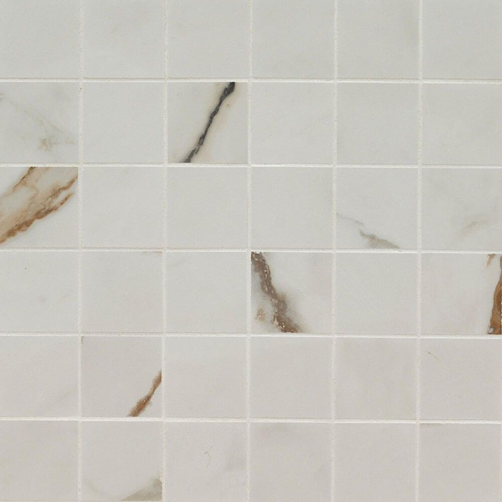 MS International Regallo Calacatta Marbella 2" x 2" Porcelain Tile, , large