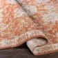 Surya Avant Garde 12" x 15" Orange, Blue and Beige Area Rug, , large