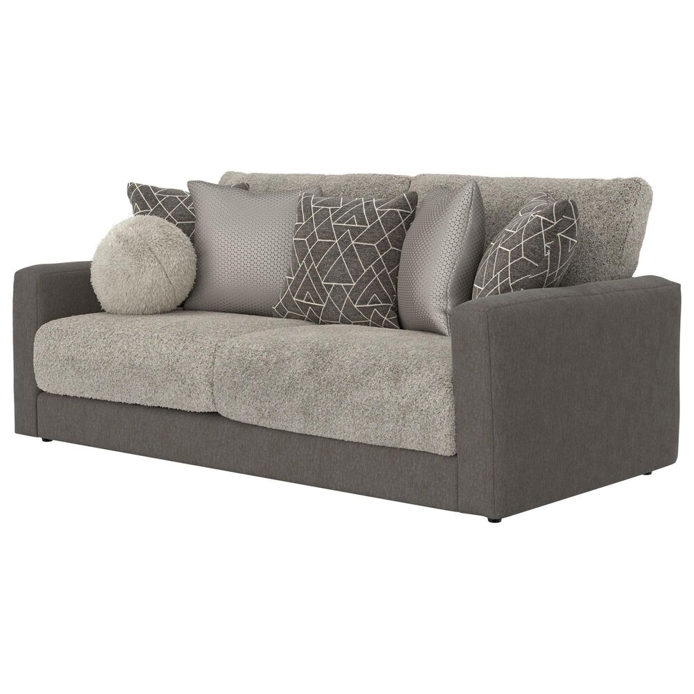 Jackson Furniture Reddington Stationary Sofa in Fawn and Umber, , large