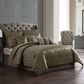 Hallmart Collectibles Dustin 9-Piece Queen Comforter Set in Gold, , large
