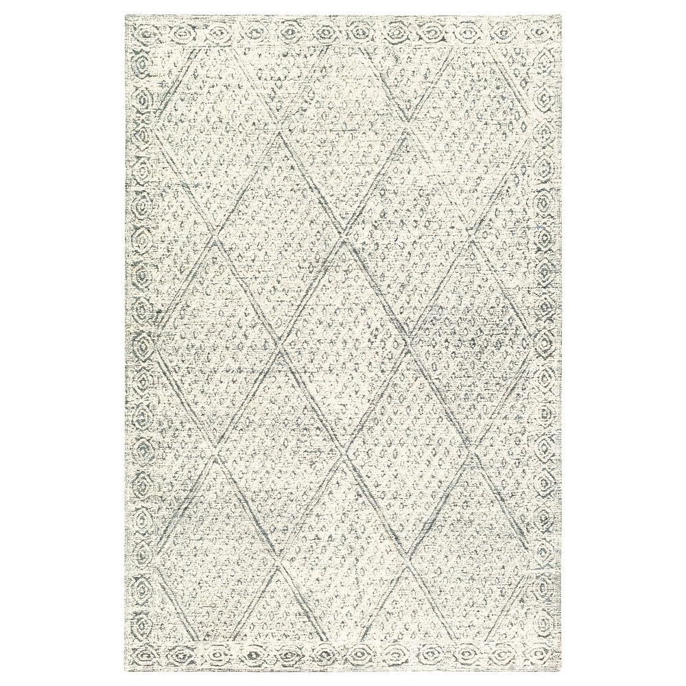 Surya Louvre LOU-2305 5' x 7'6" Navy, Ice Blue and Cream Area Rug, , large