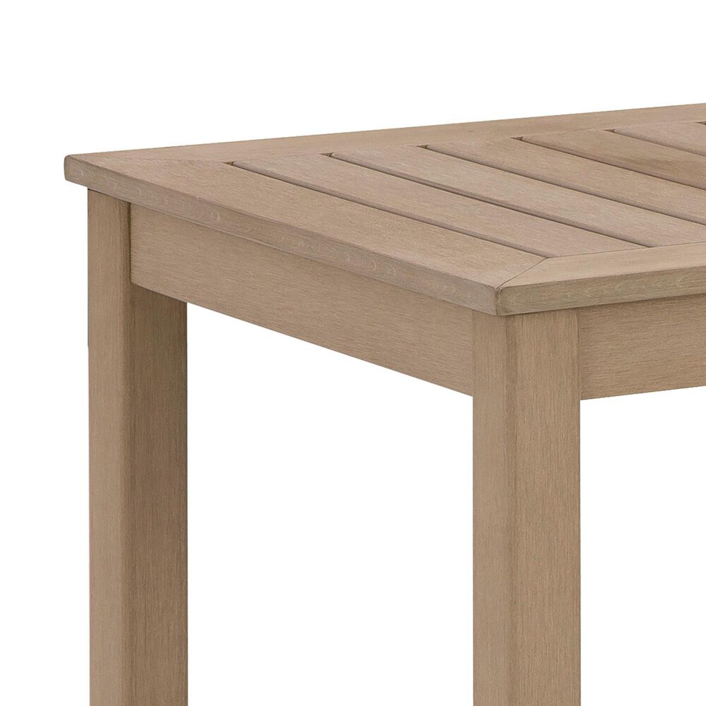 Ashley Hallow Creek Outdoor End Table in Driftwood, , large