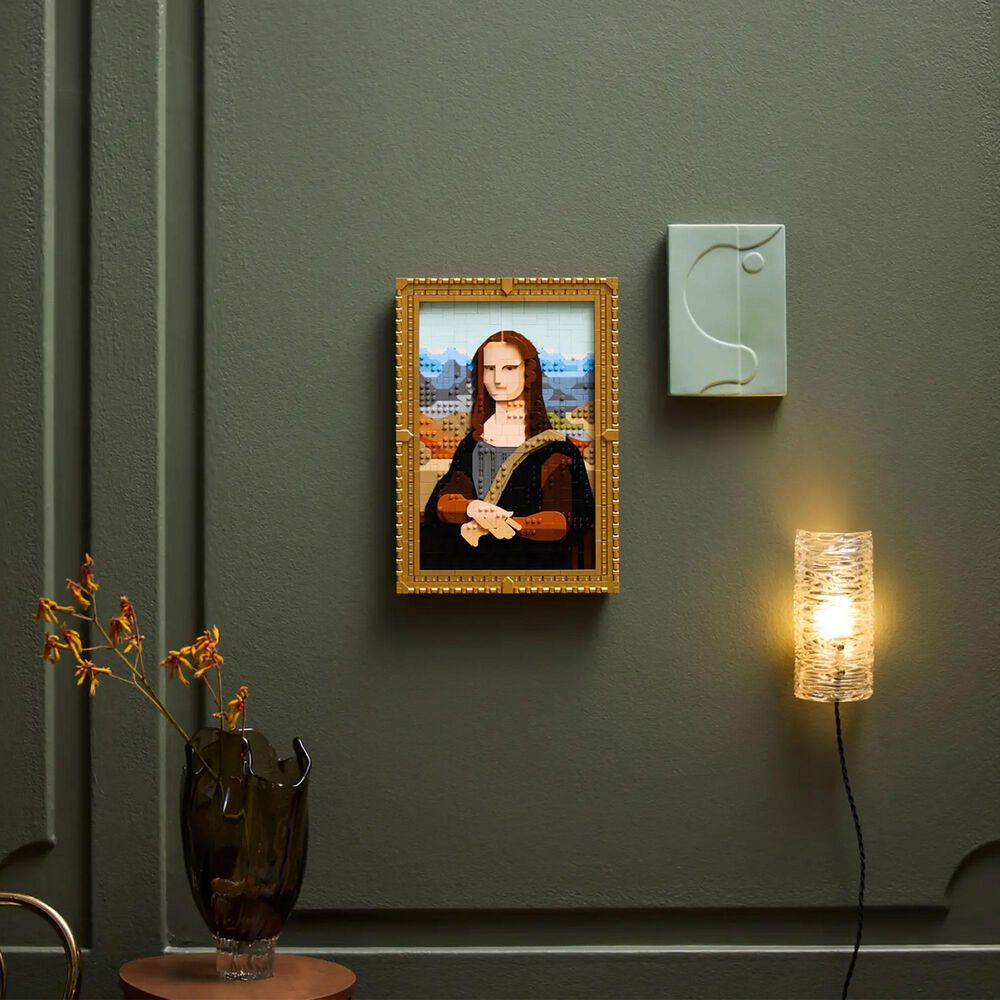 LEGO Leonardo da Vincis Mona Lisa, , large
