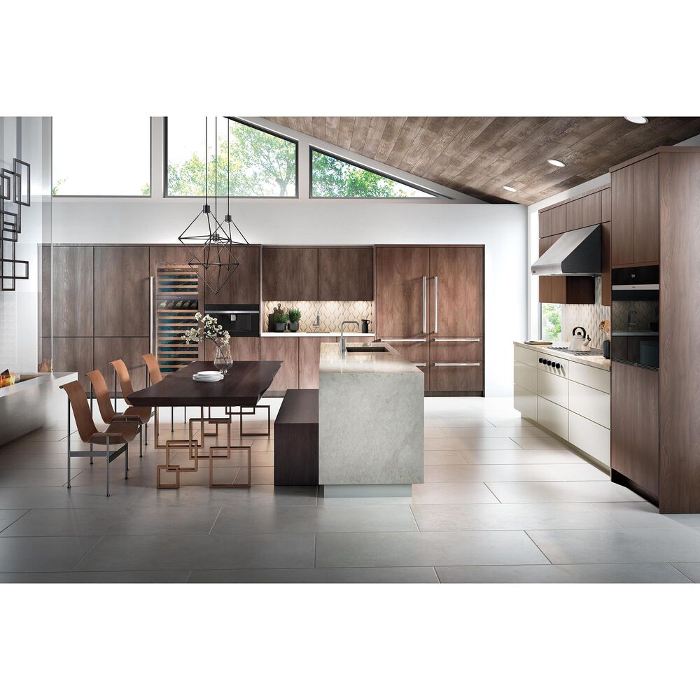 Sub Zero 15.6 Cu. Ft. Designer Right Hinge Over and Under Refrigerator-Freezer in Panel Ready, , large