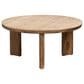 Slatehouse Mason Round Cocktail Table in Brown, , large
