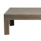 Hearth and Haven Alcove 5-Piece Outdoor L-Shape Sectional Set with Dark Grey Cushion in Teak, , large