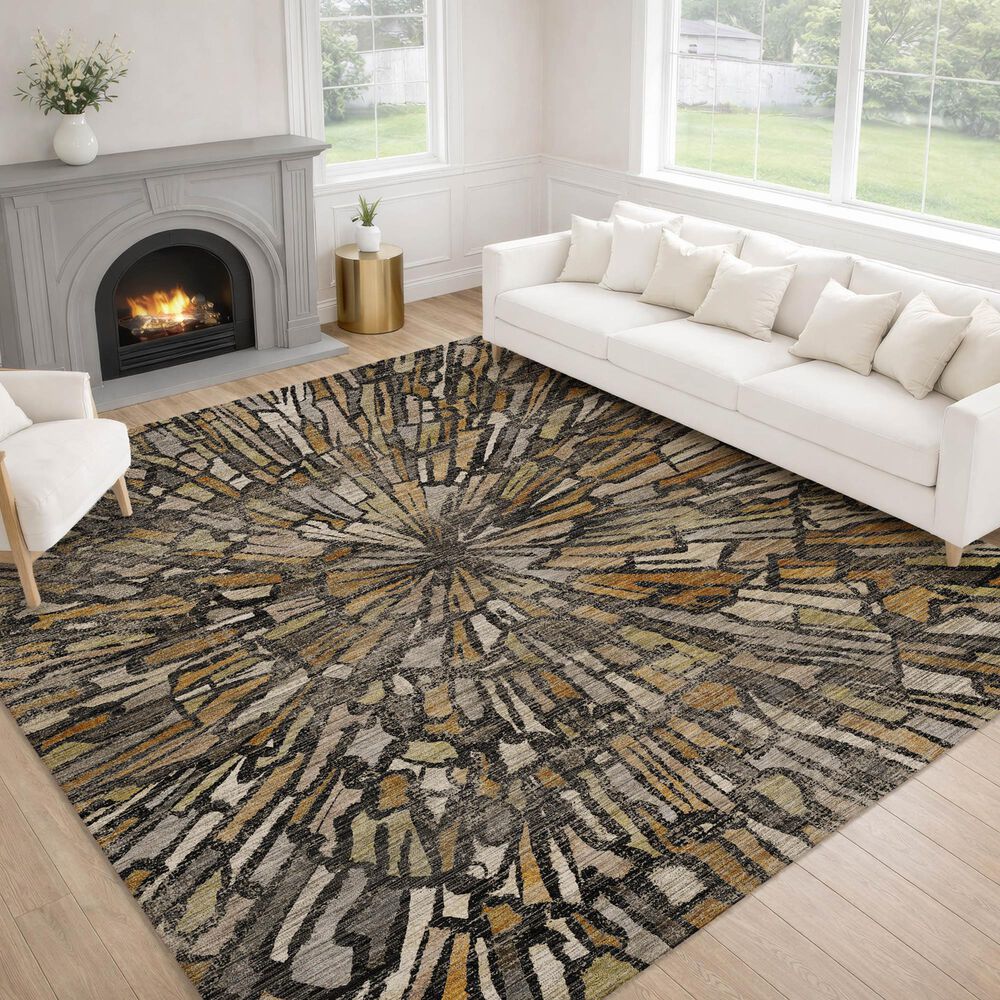 Dalyn Rug Company Nexus NX3 Black 3' x 5' Area Rug, , large