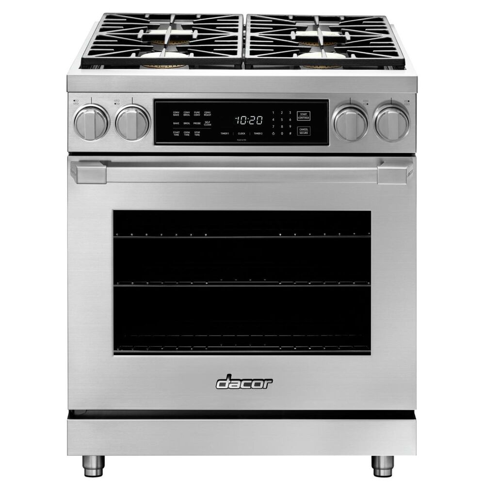 Dacor 30" Heritage Dual Fuel Pro Range-Color Match Natural Gas, , large