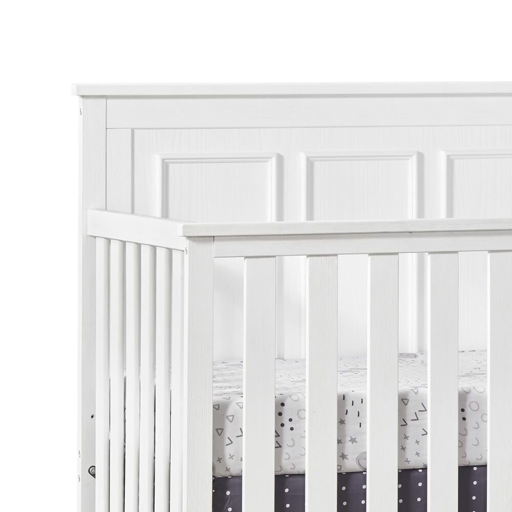 Oxford Baby Bennett 4-In-1 Convertible Crib in Rustic White, , large