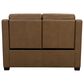 Barcalounger Ayden Power Loveseat in Hillwood Toffee, , large