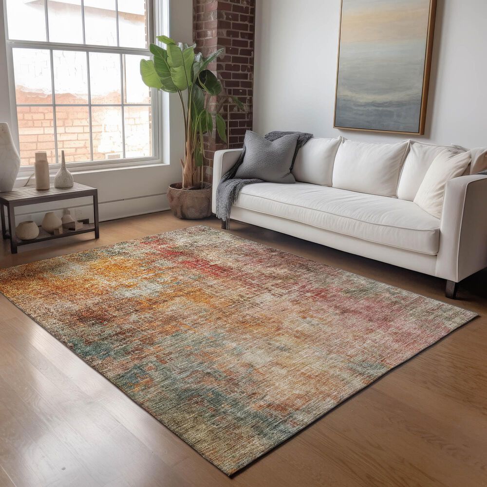 Dalyn Rug Company Nouveau NV21 9&#39; x 12&#39; Tan Indoor/Outdoor Area Rug, , large