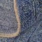 Feizy Dakota 3"6" x 5"6" Blue and Multicolor Area Rug, , large
