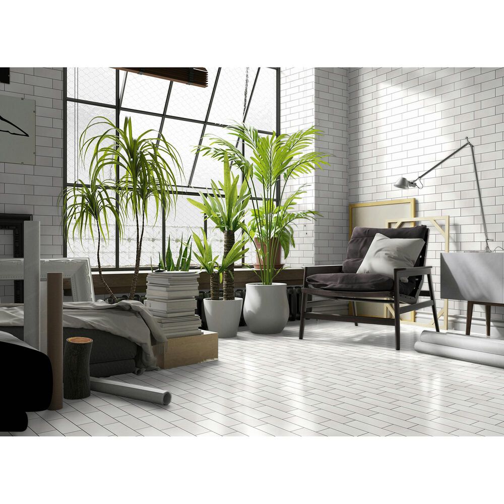 Emser Passion Blanco 3&quot; x 8&quot; Glossy Porcelain Tile, , large