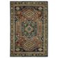 Oriental Weavers Andorra 3"3" x 5"2" Blue and Multicolor Area Rug, , large