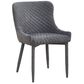 Tov Furniture Draco Velvet Chair in Grey, , large