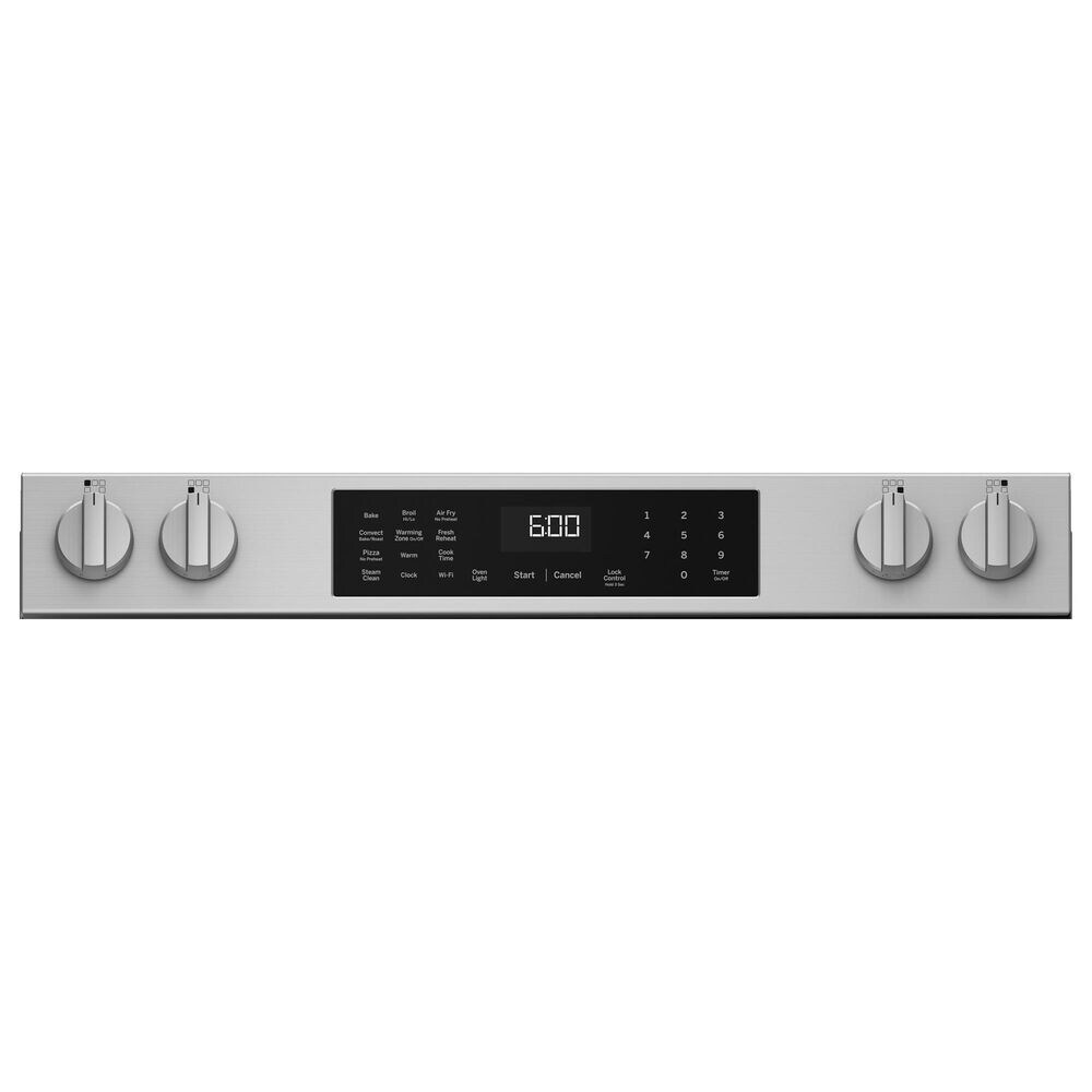 GE Appliances 30&quot; Slide-In Electric Convection Range with No Preheat Air Fry in Fingerprint Resistant Stainless Steel, , large