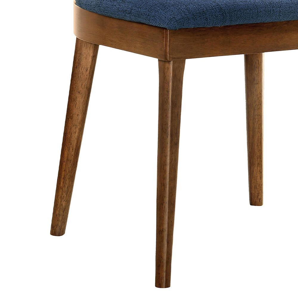 Blue River Juno Dining Chair in Blue/Walnut &#40;Set of 2&#41;, , large