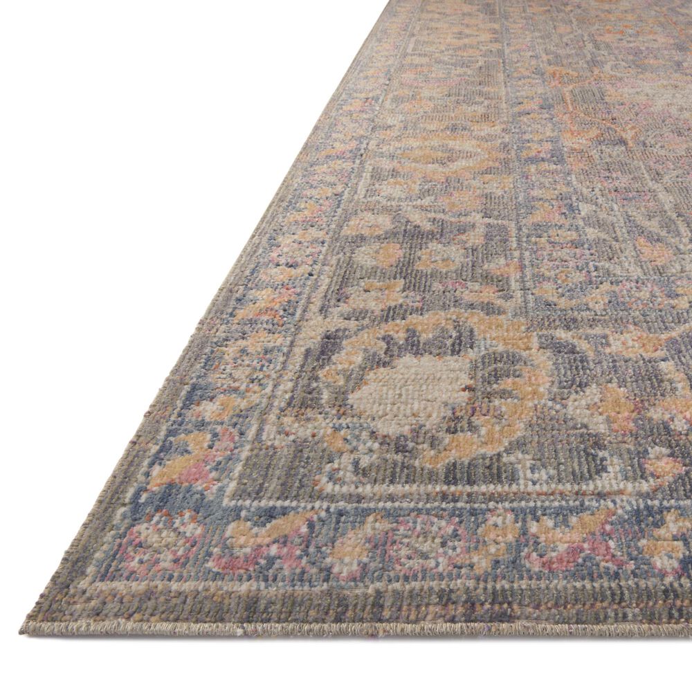 Chris Loves Julia x Loloi Rosemarie 7&#39;10&quot; x 10&#39; Stone and Multicolor Area Rug, , large