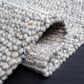 Safavieh Natura 4" x 6" Light Grey and Ivory Area Rug, , large