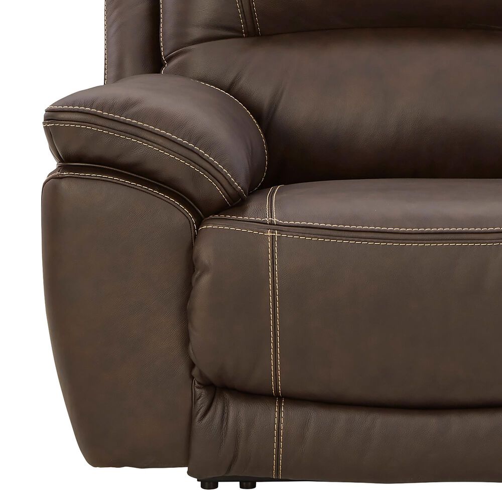 Ashley Dunleith Zero Wall Power Recliner with Power Headrest in Chocolate, , large