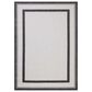 Loloi Easton Onyx and Ivory 5"3" x 7"6" Indoor/Outdoor Area Rug, , large