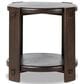 Four Hands Aidan End Table in Matte Brown Neem, , large