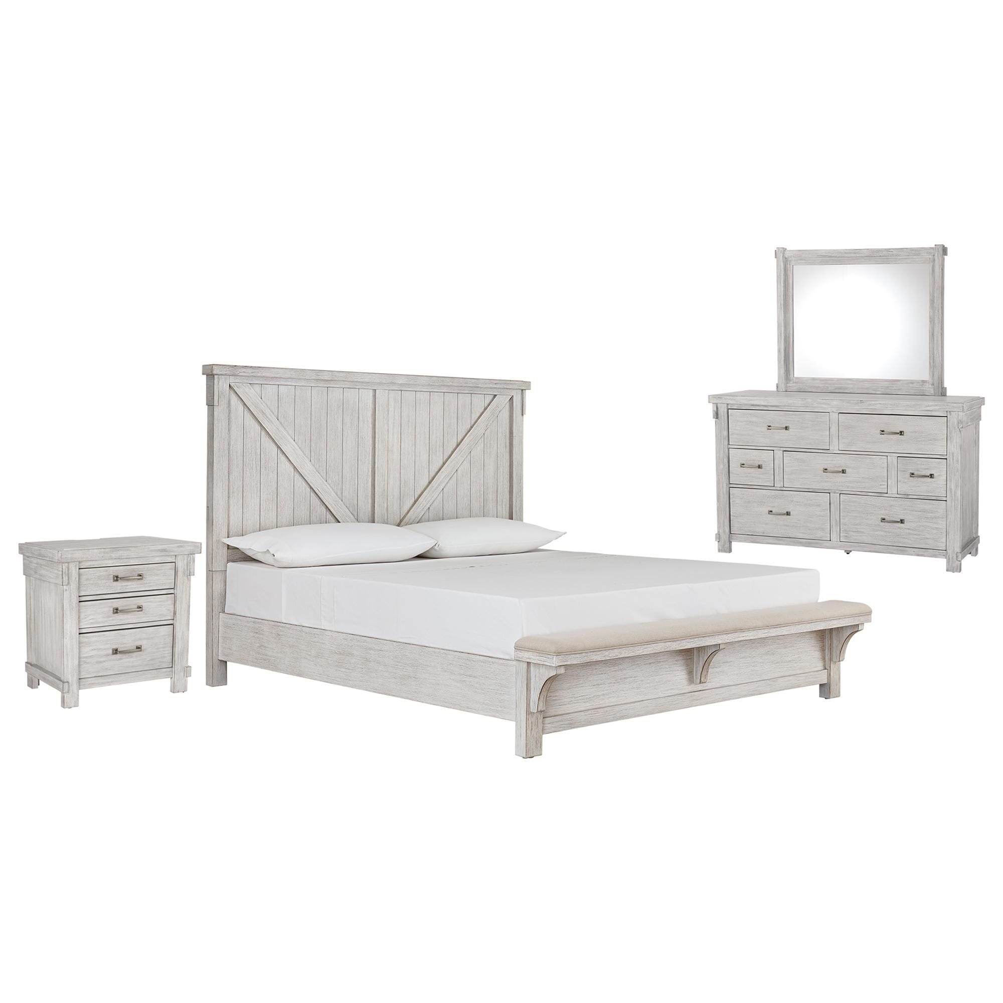 Signature Design by Ashley Brashland 4 Piece Queen Bedroom Set