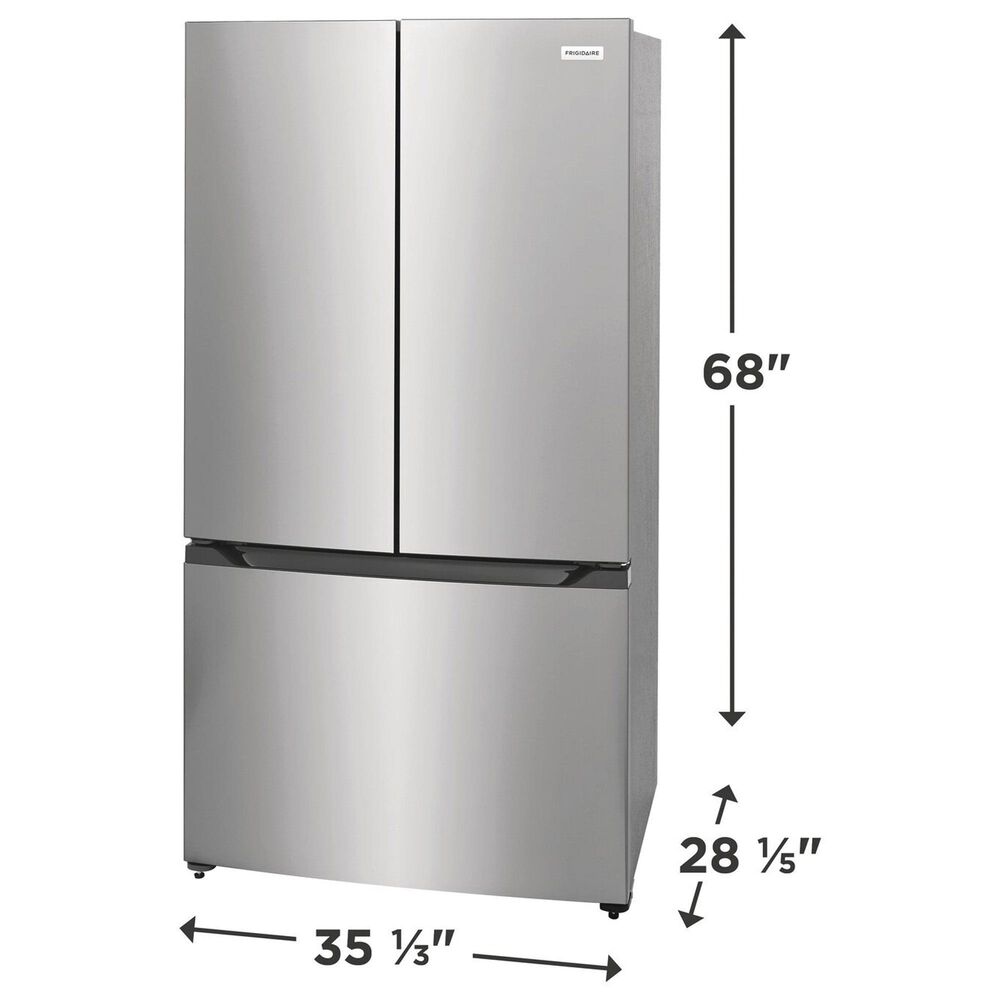 Frigidaire 20 Cu. Ft. French Door Refrigerator in Fingerprint-Resistant Stainless Steel, , large