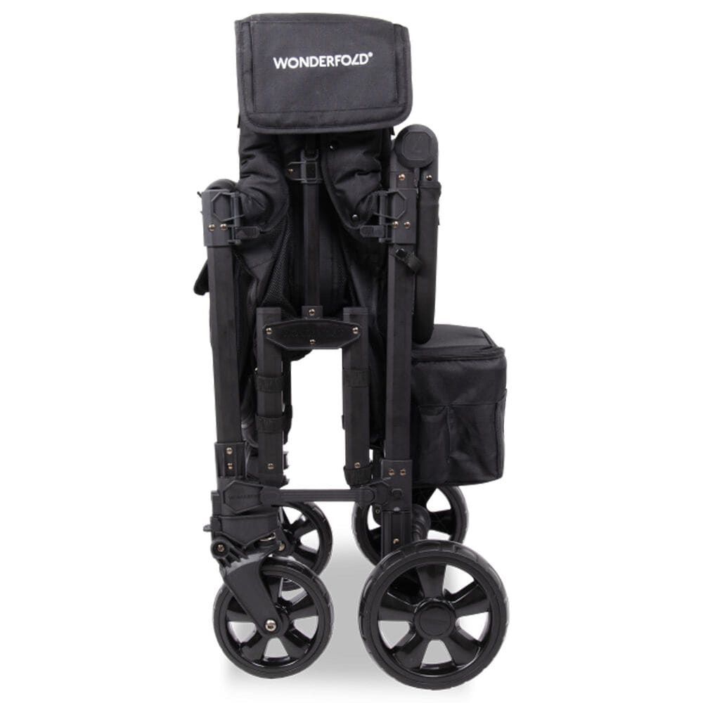 Wonderfold Elite Pro 2-Seater Stroller Wagon in Jet Black, , large