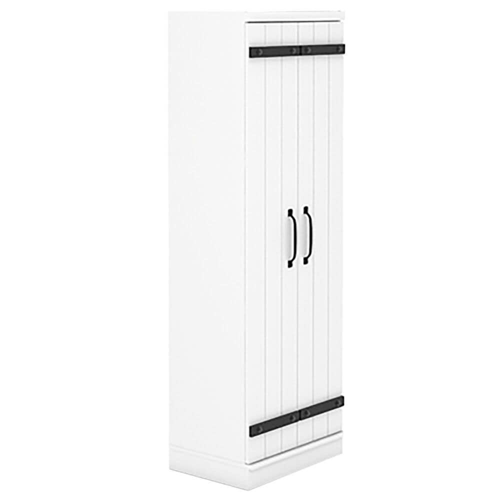 Sauder HomePlus 430336 Storage Cabinet in Soft White, , large