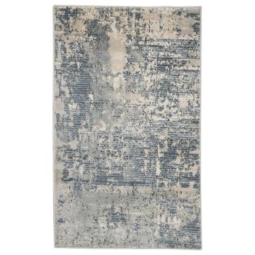Nourison Quarry 2"2" x 3"9" Grey and Beige Area Rug, , large