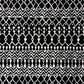Safavieh Tulum TUL270 2" x 11" Black and Ivory Runner, , large