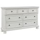 Signature Design by Ashley Robbinsdale 3 Piece King Bedroom Set in Antique White, , large
