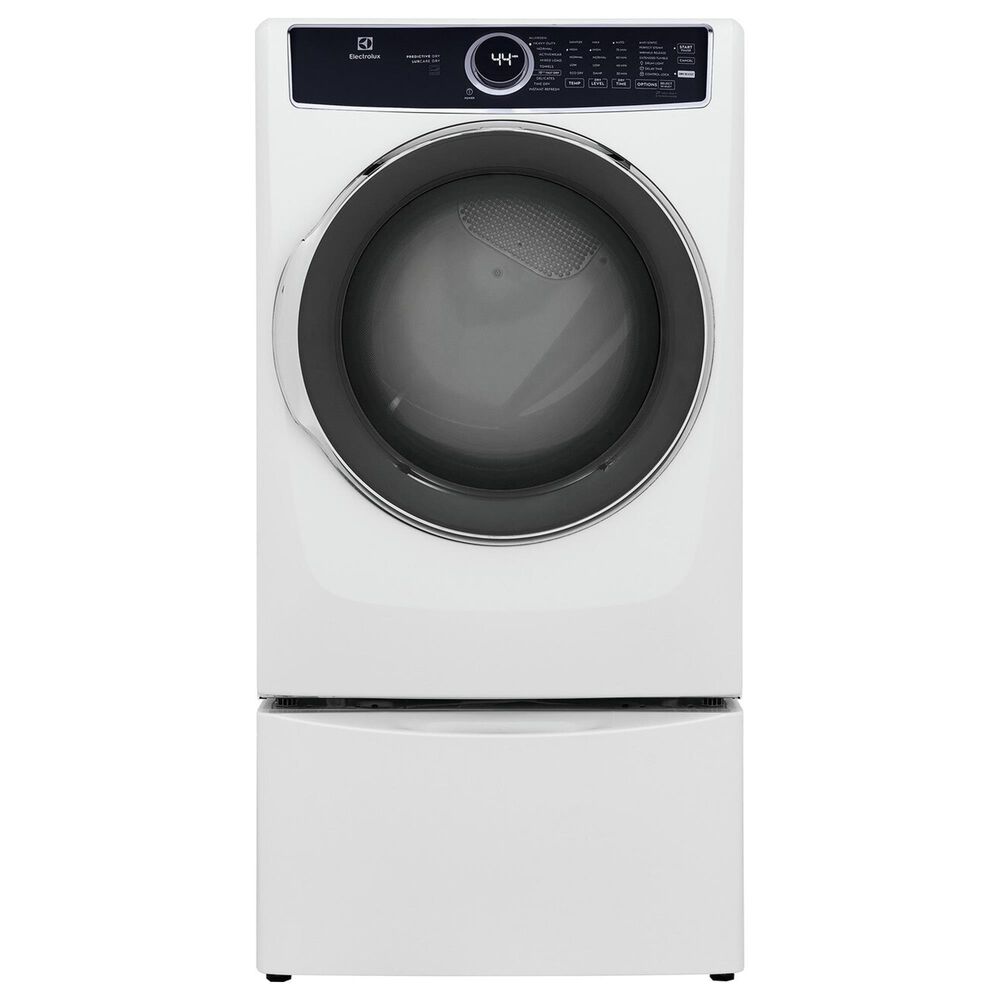 Electrolux 8 Cu. Ft. Front Load Gas Dryer with LuxCare in White, , large
