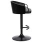 Blue River Montego Adjustable Swivel Barstool in Black, , large