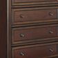 Millenium Porter 4-Piece King Storage Bedroom Set in Burnished Brown, , large