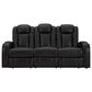Ashley Caveman Den 3-Piece Power Reclining Living Room Set in Midnight, , large