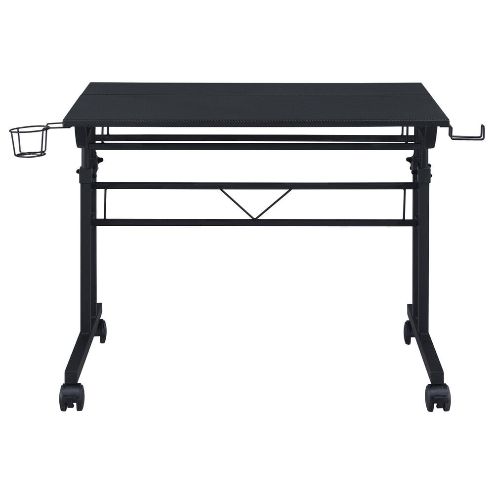 Rta Products Llc Galaxy Rolling Writing Desk in Black, , large